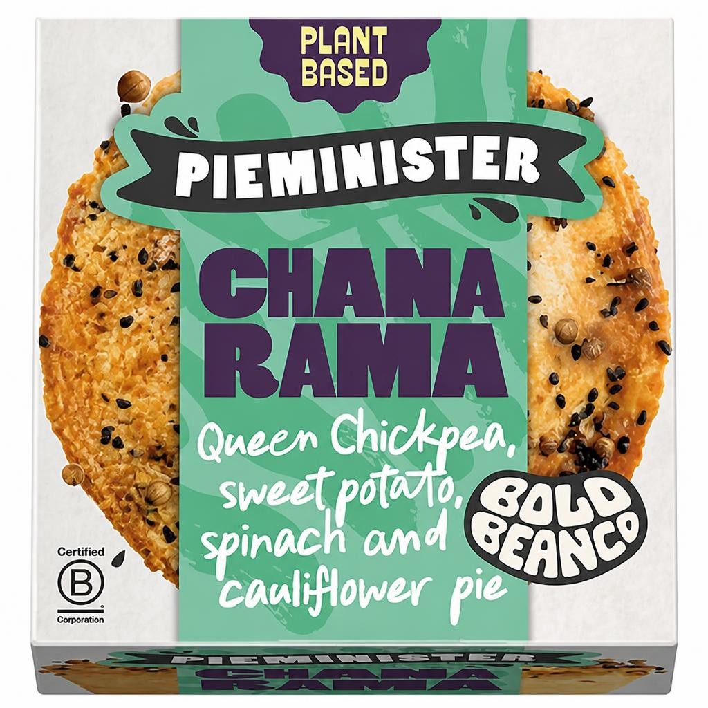 Pieminister Chana Rama Pie with Chickpea, Sweet potato & Cauliflower