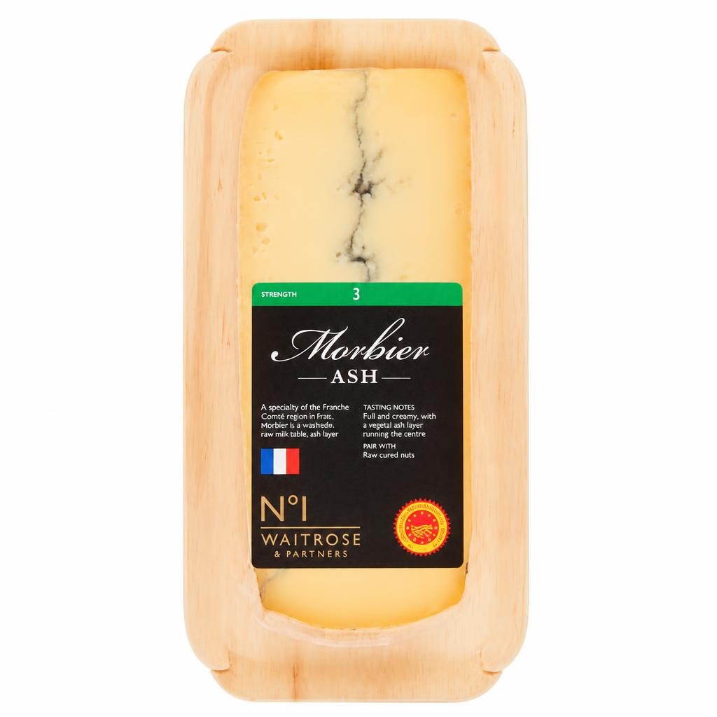 No. 1 Morbier Ash French Semi Soft Cheese Strength 3