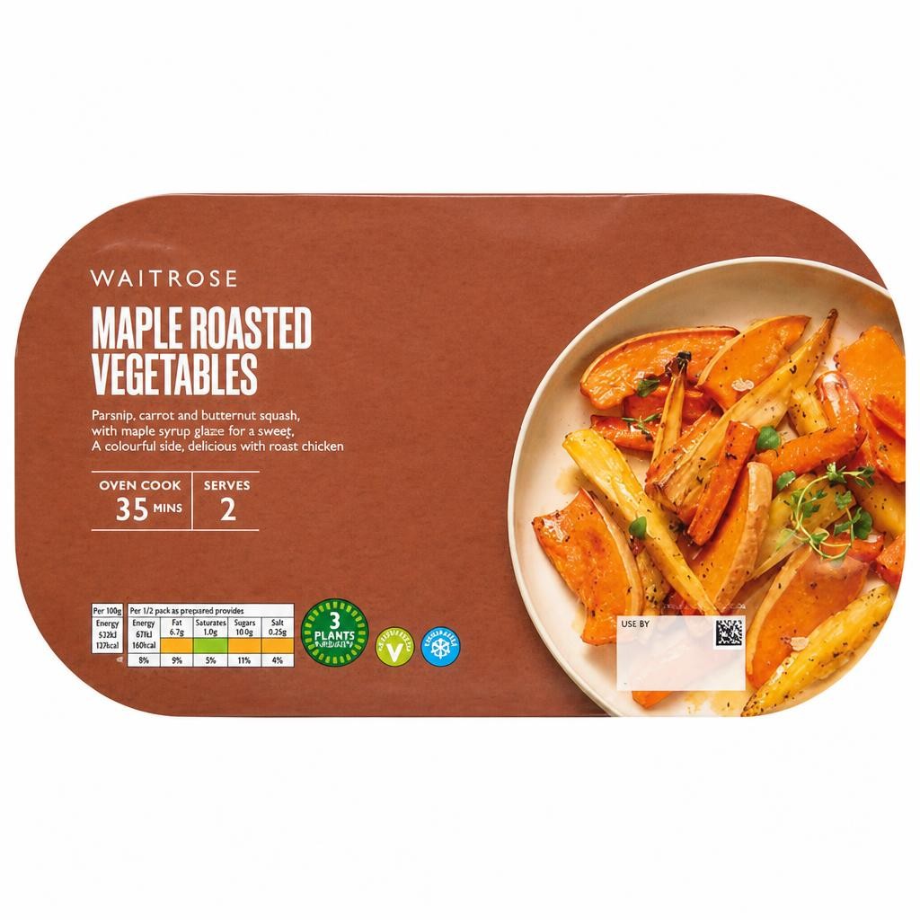 Waitrose Maple Roasted Vegetables