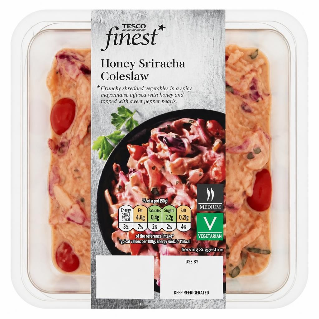 Tesco Finest Honey Sriracha Coleslaw 250g