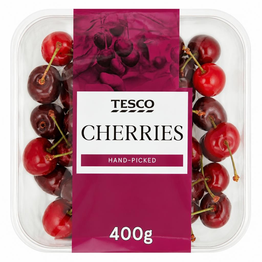 Tesco Cherry Punnet Large 400G