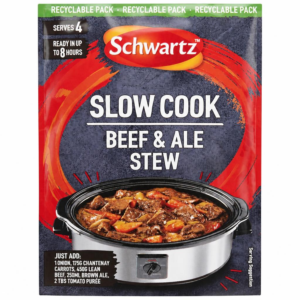 Schwartz Slow Cook Beef & Ale Stew 38g
