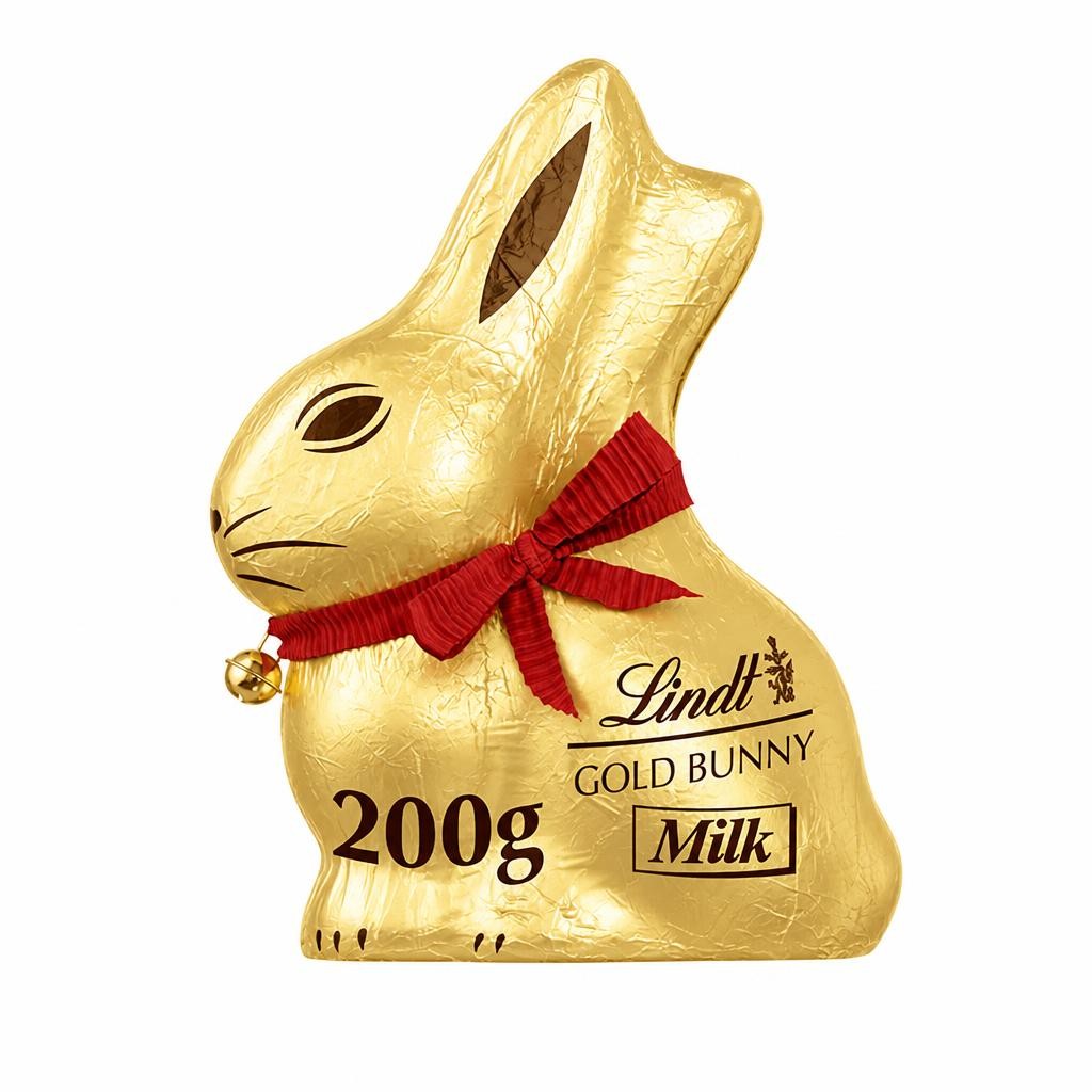 Lindt Gold Bunny Milk Chocolate 200G