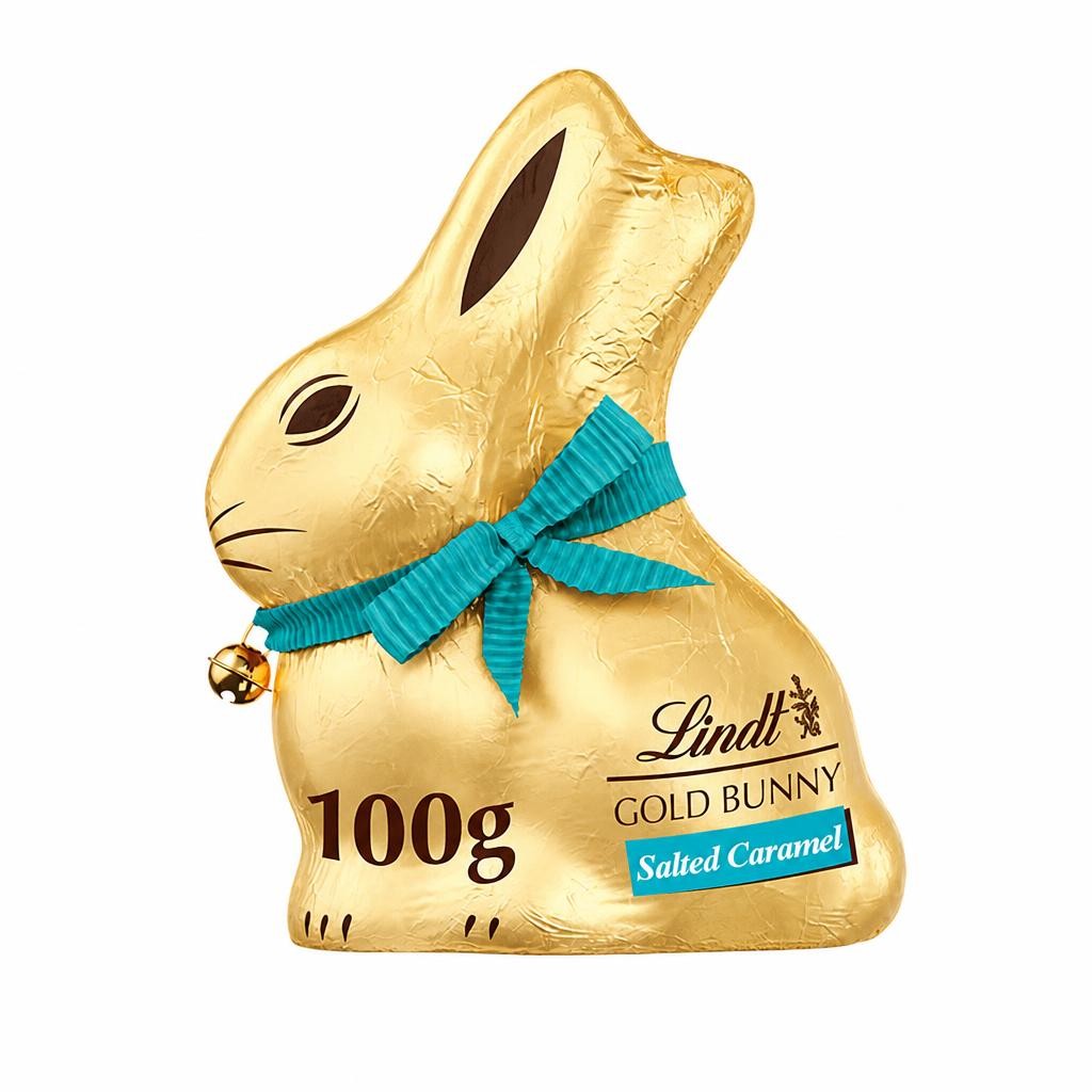Lindt Gold Bunny Salted Caramel Milk Chocolate 100G