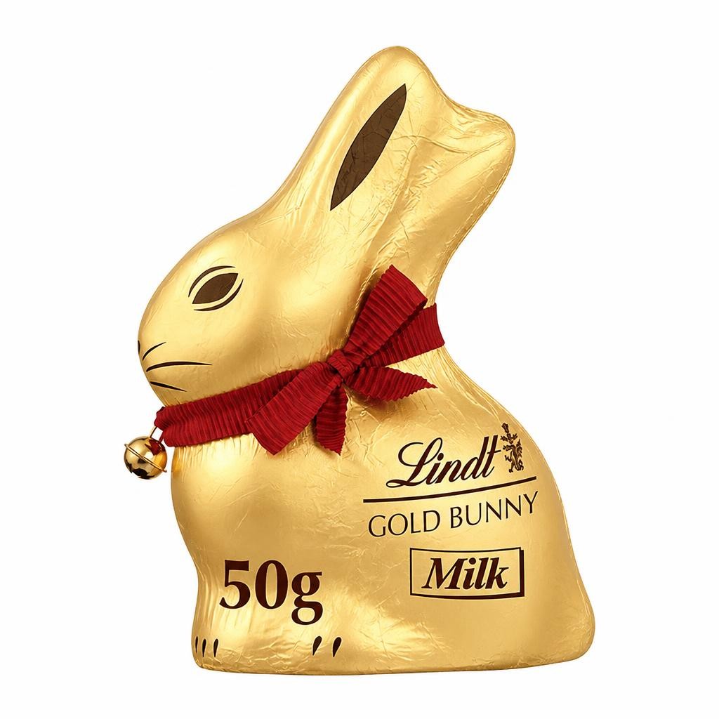 Lindt Gold Bunny Milk Chocolate 50G