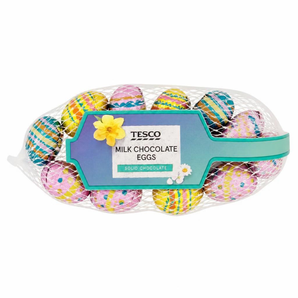 Tesco Milk Chocolate Easter Eggs 75G