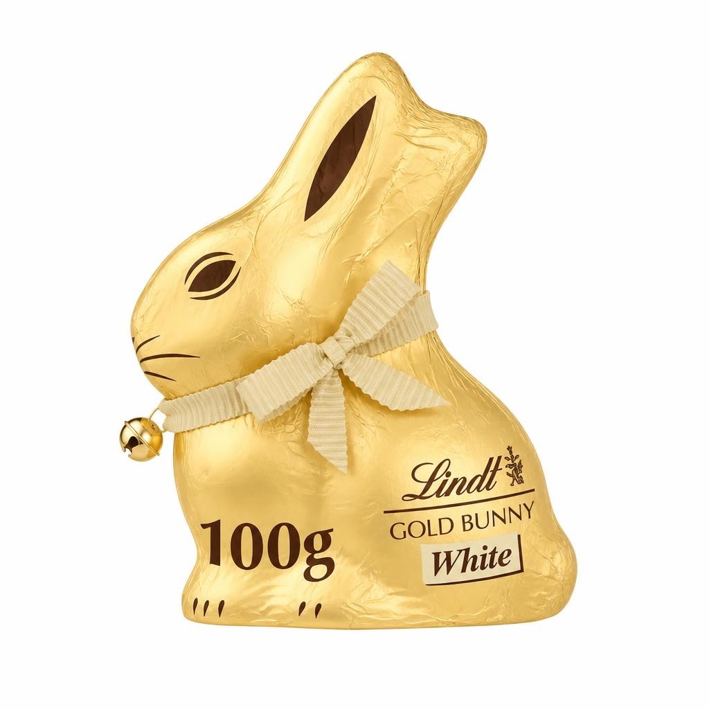 Lindt Gold Bunny Easter White Chocolate 100g
