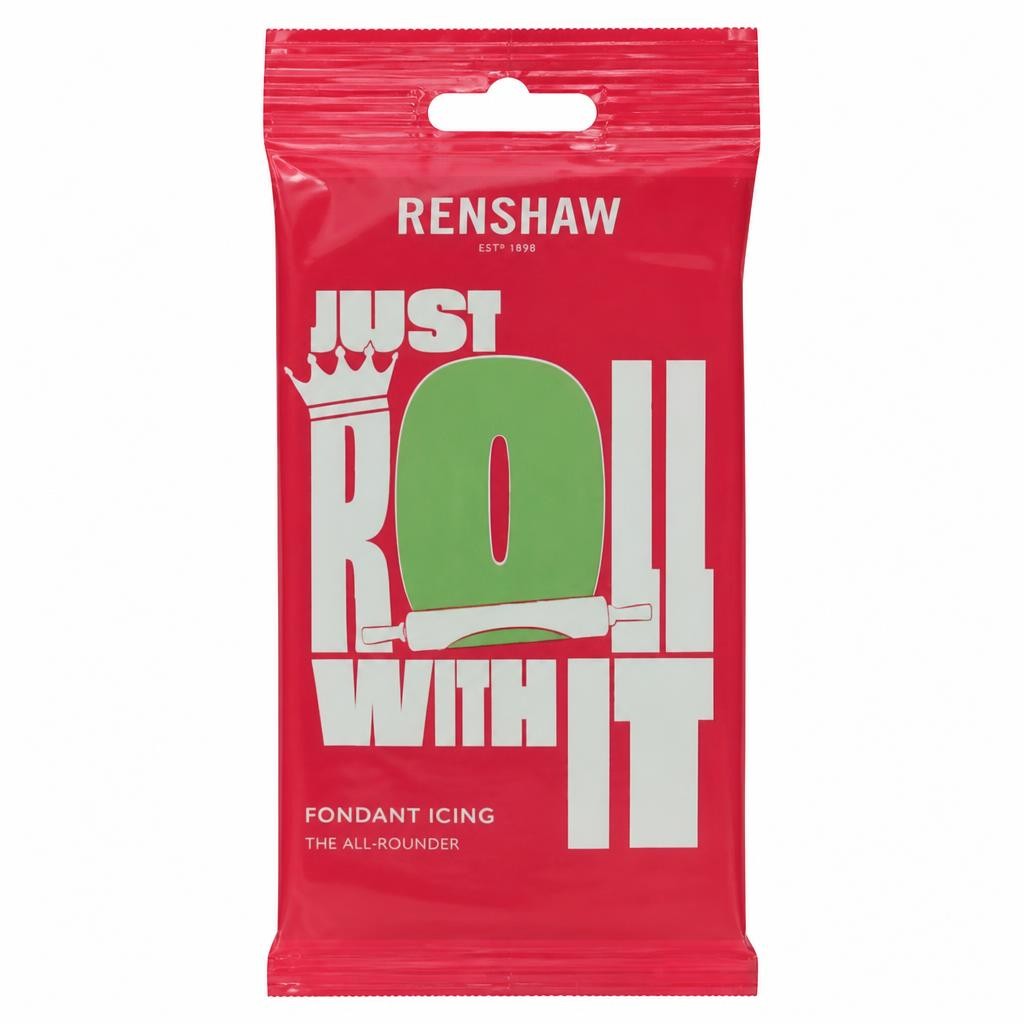Renshaw Just Roll With It Lincoln Green Fondant Icing