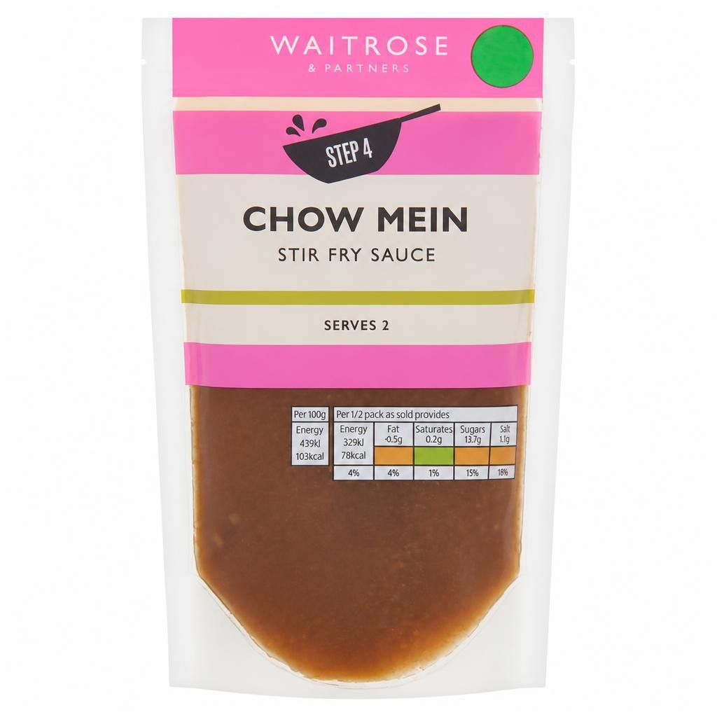 Waitrose Chow Mein Stir Fry Sauce