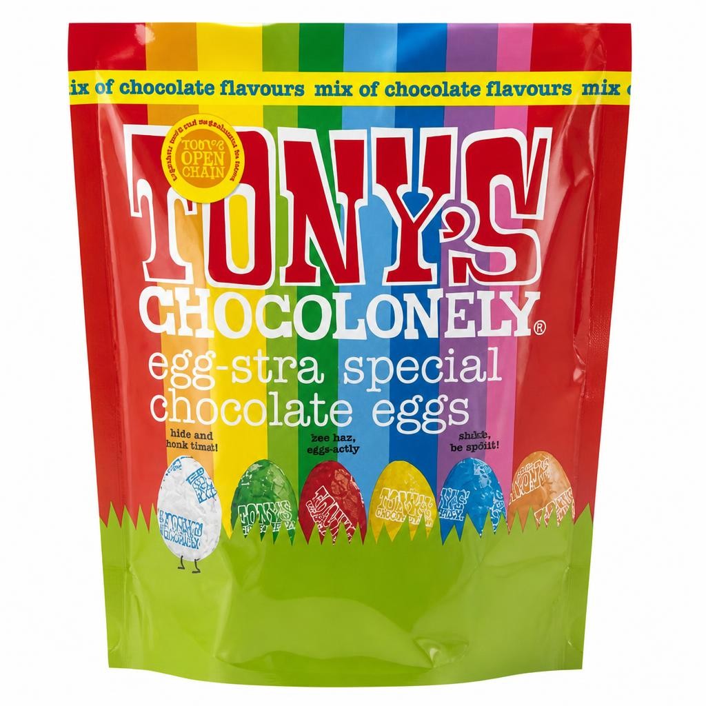 Tony's Chocolonely Egg-stra Special Chocolate Eggs