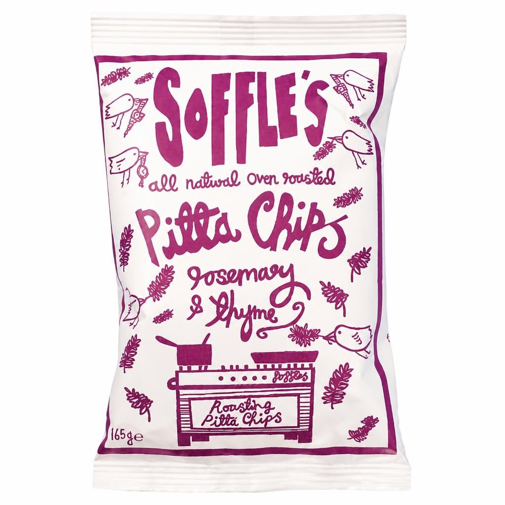 Soffle's Rosemary & Thyme Pitta Chips