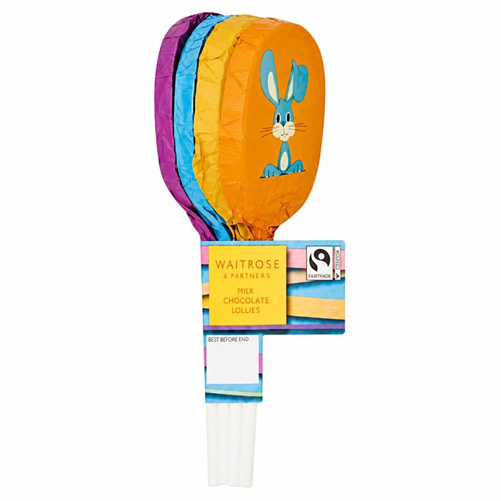 Waitrose Easter Milk Chocolate Lollies