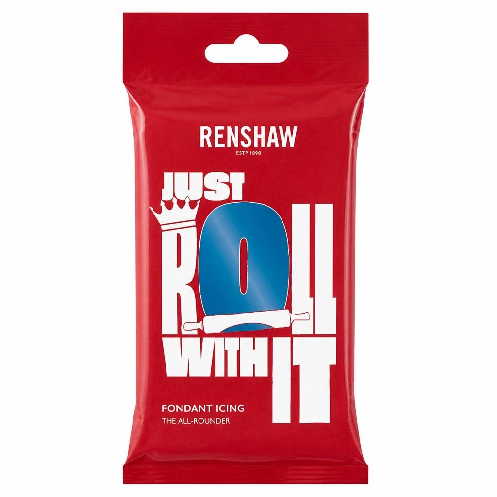 Renshaw Just Roll With It Atlantic Blue Fondant Icing