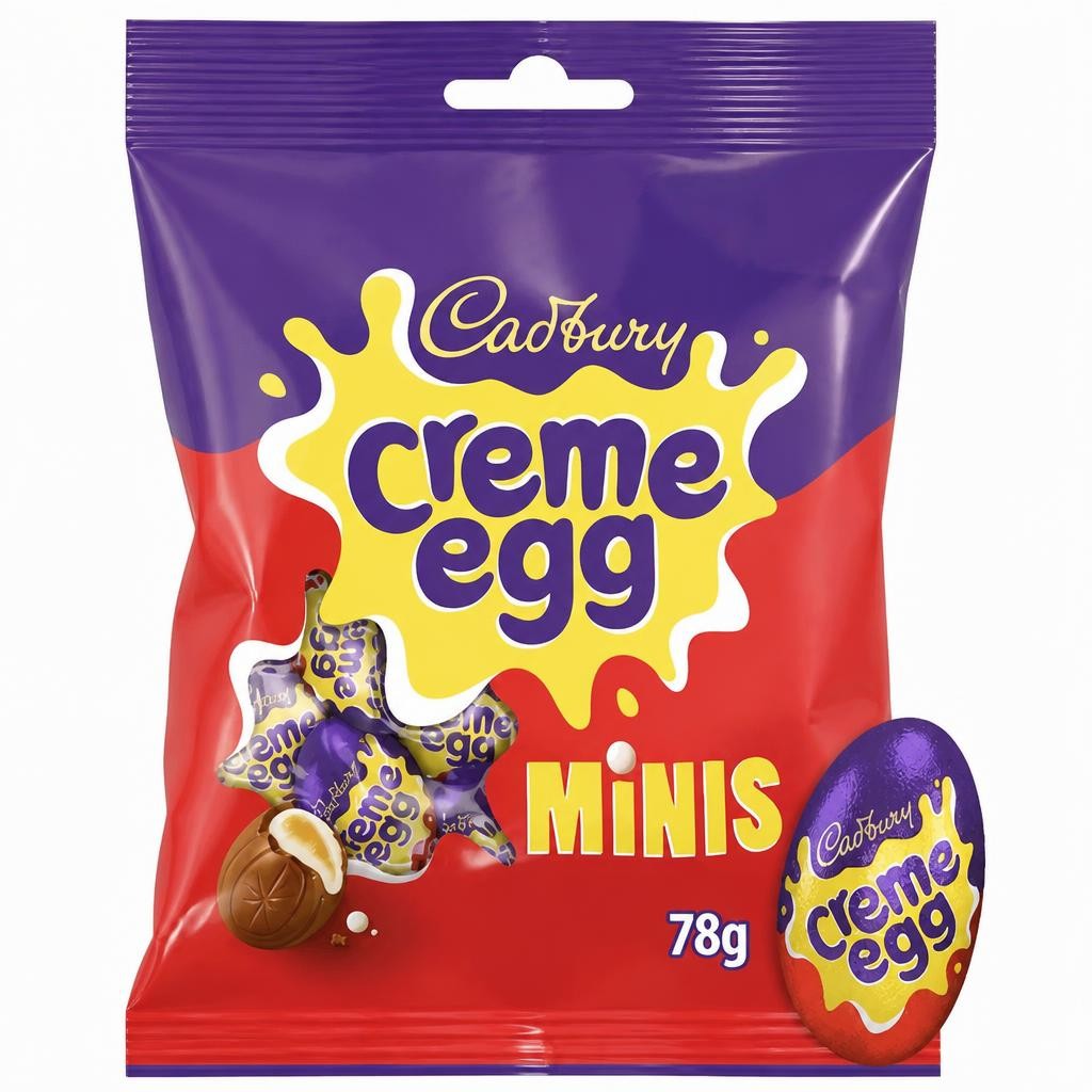 Cadbury Creme Egg Minis Chocolate Eggs Bag