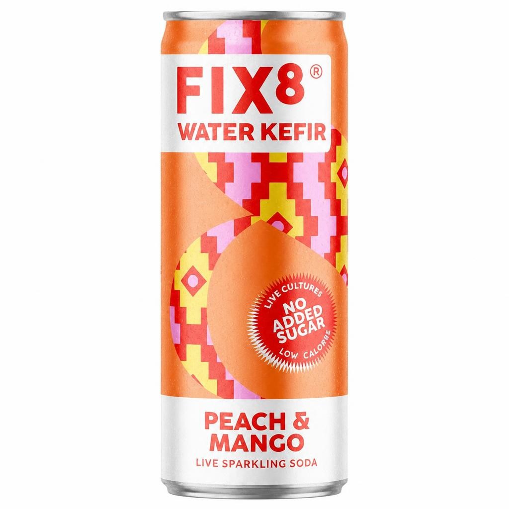 Fix8 Water Kefir Peach & Mango