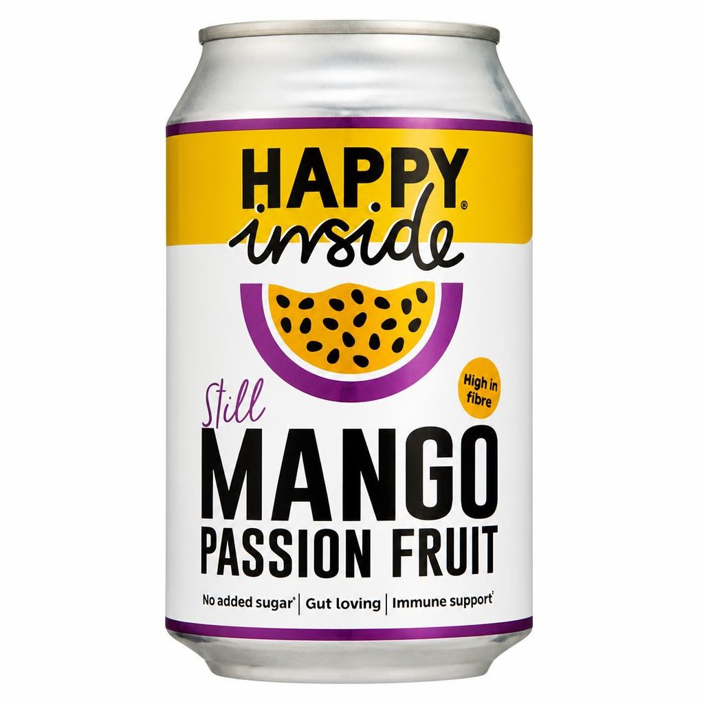 Happy Inside Still Mango & Passionfruit Can