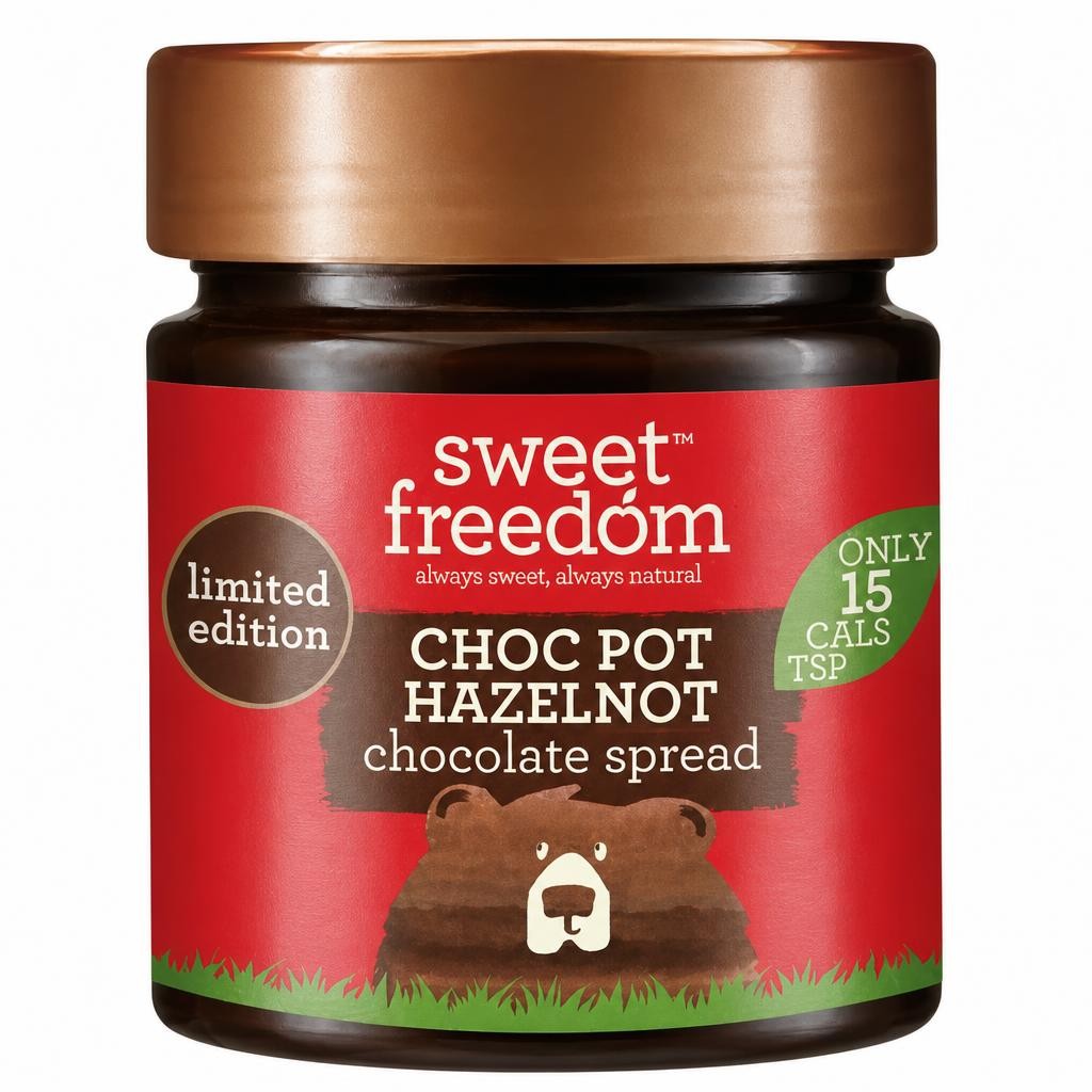 Sweet Freedom Limited Edition Choc Pot Hazelnot Chocolate Spread 250g