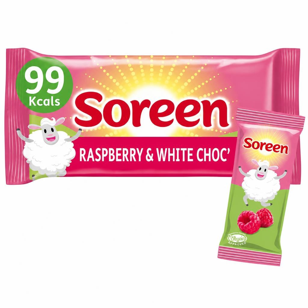 Soreen Easter Raspberry & White Chocolate Mini Loaves 150g
