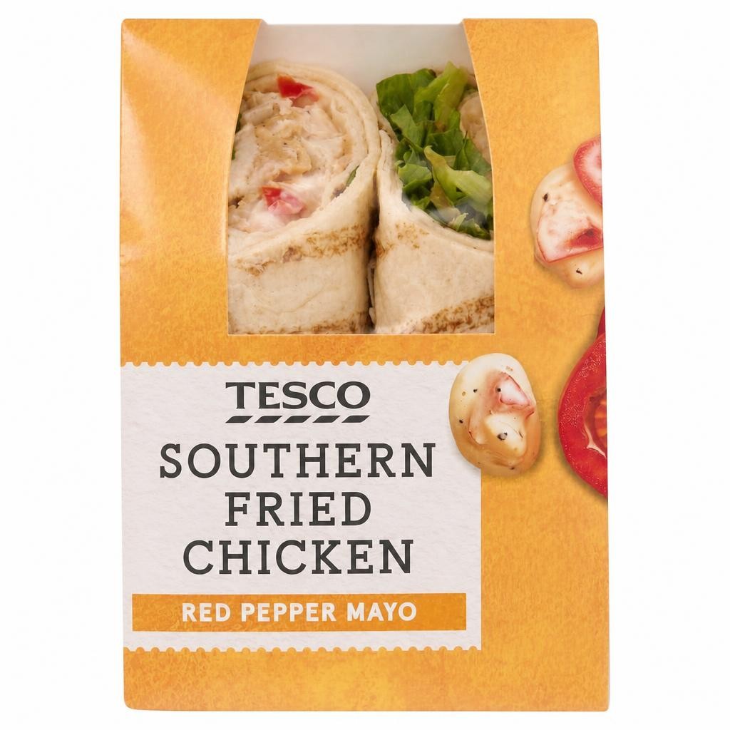 Tesco Southern Fried Chicken Wrap (C)