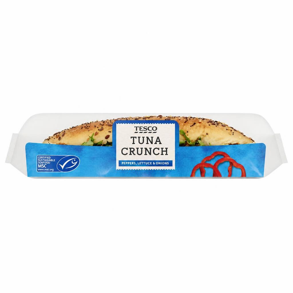 Tesco Tuna Crunch Sub