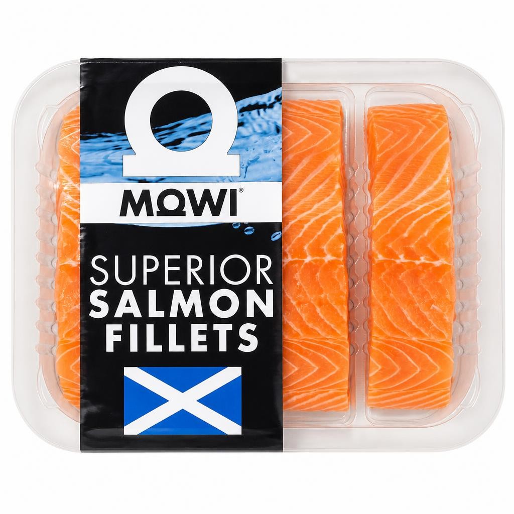 Mowi 4 Scottish Salmon Fillets 460g