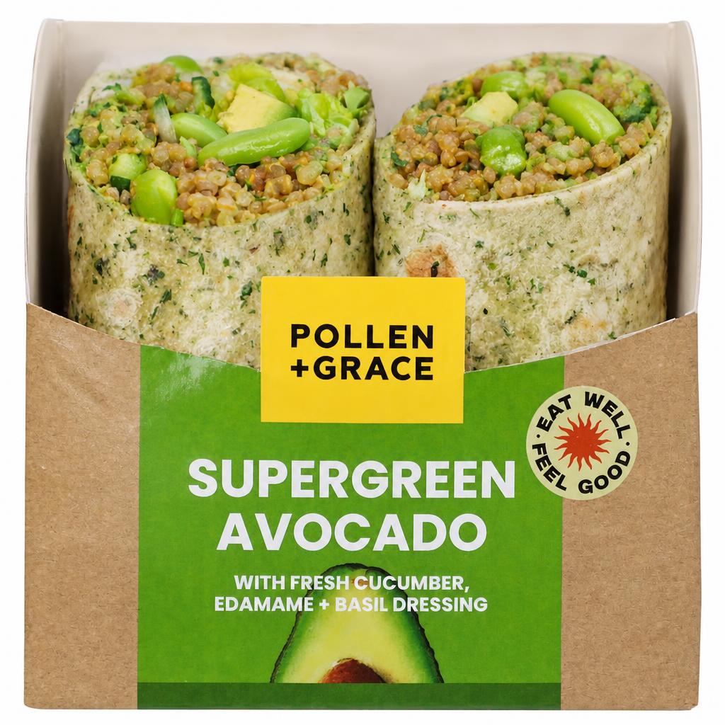 Pollen + Grace Supergreen Avocado Wrap