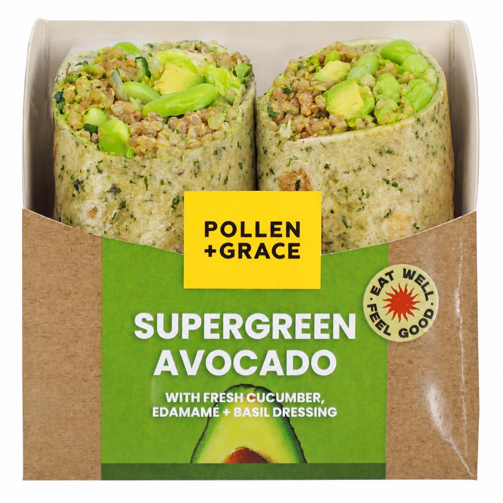 Pollen + Grace Supergreen Avocado Wrap