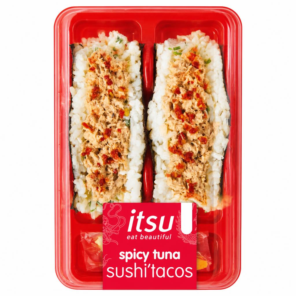 itsu spicy tuna sushi taco 213g