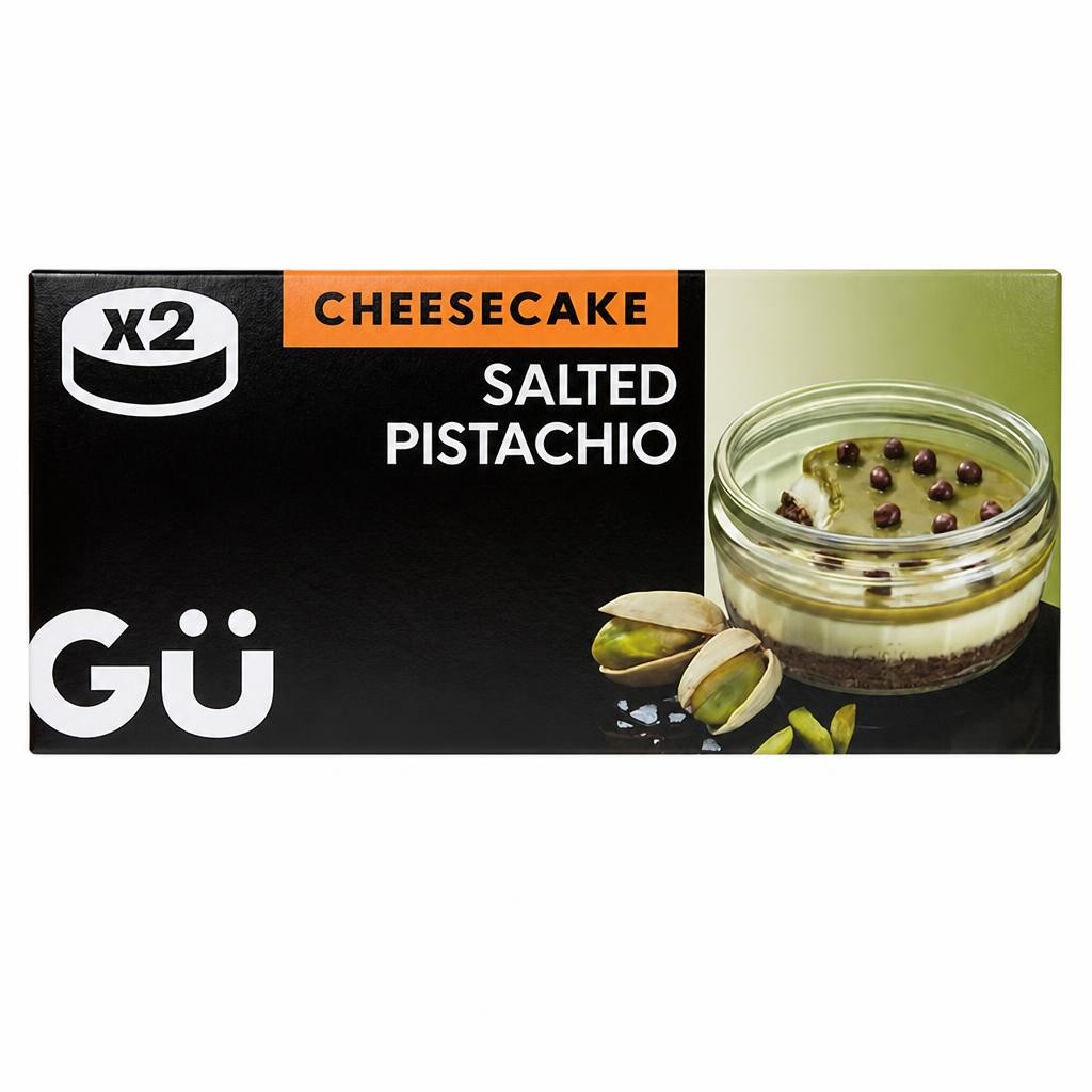 Gü 2 x 74.5g Salted Pistachio Cheesecake