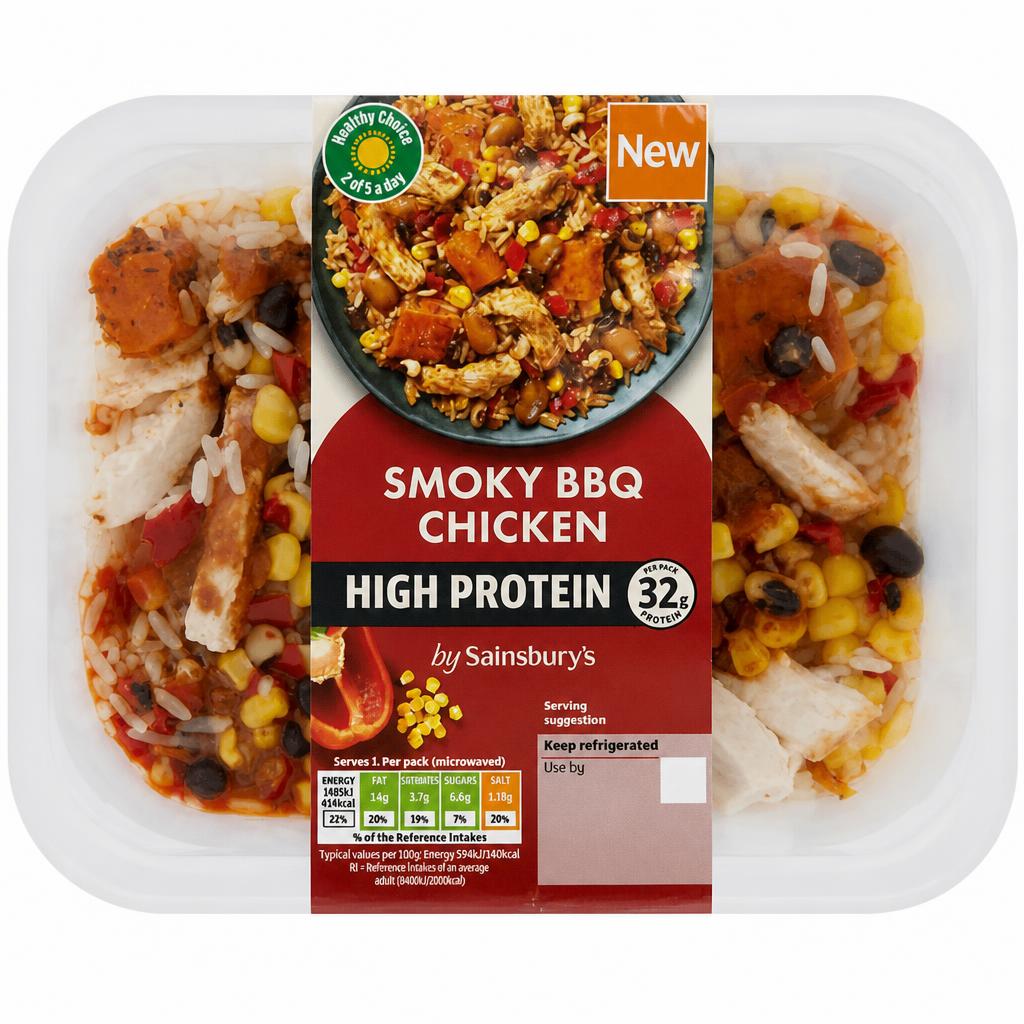 Sainsbury's 400g High Protein Smoky BBQ Chicken