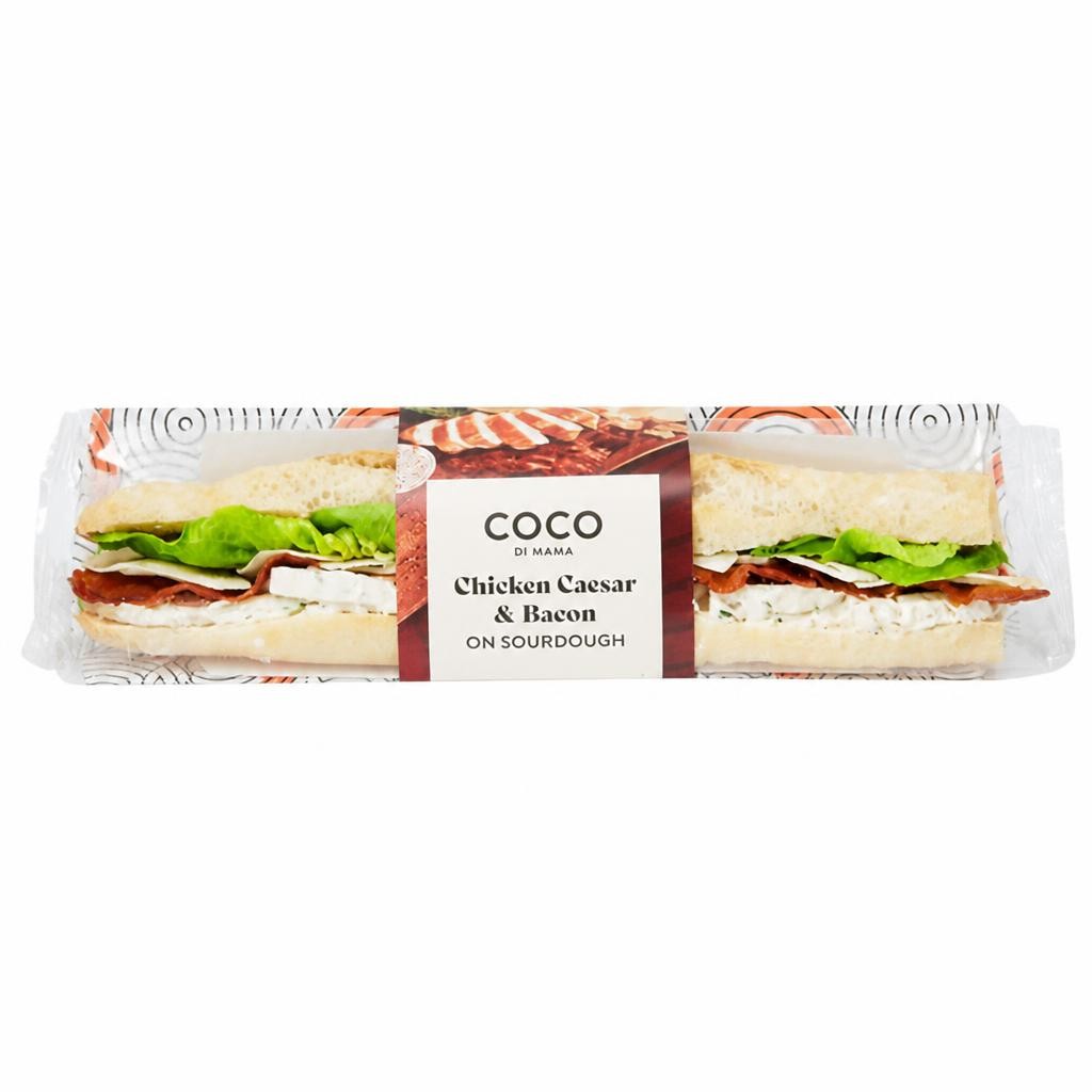 Coco di Mama Chicken Caesar & Bacon on Sourdough
