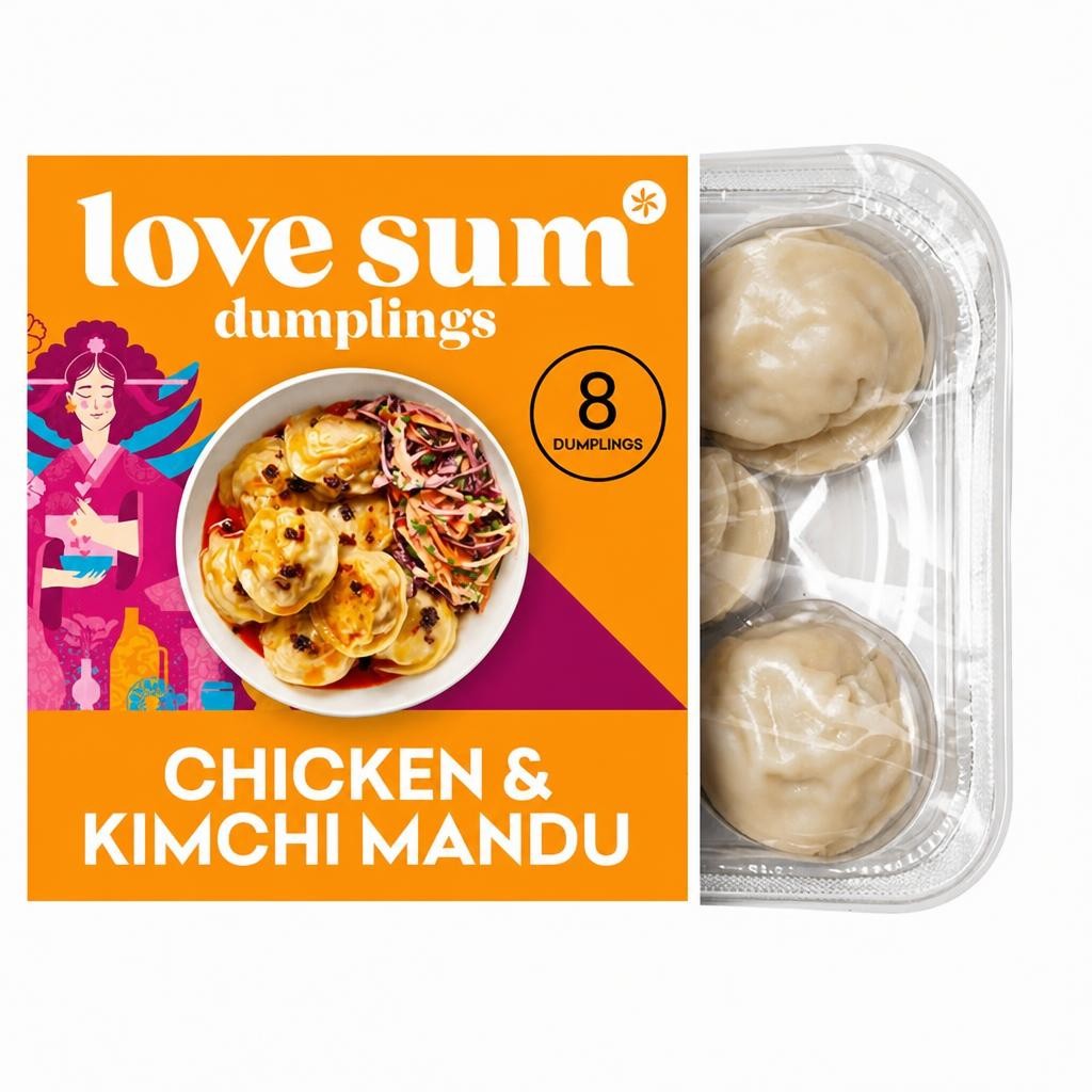 Love Sum 8 Dumplings Chicken & Kimchi Mandu 240g