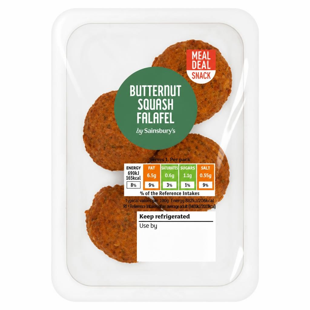 Sainsbury's Butternut Squash Falafel 80g