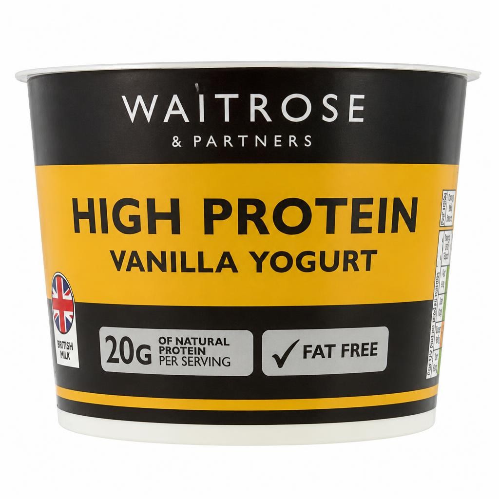 Waitrose High Protein Vanilla Yogurt
