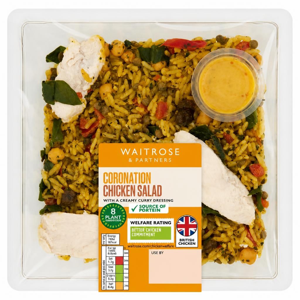 Waitrose Coronation Chicken Salad