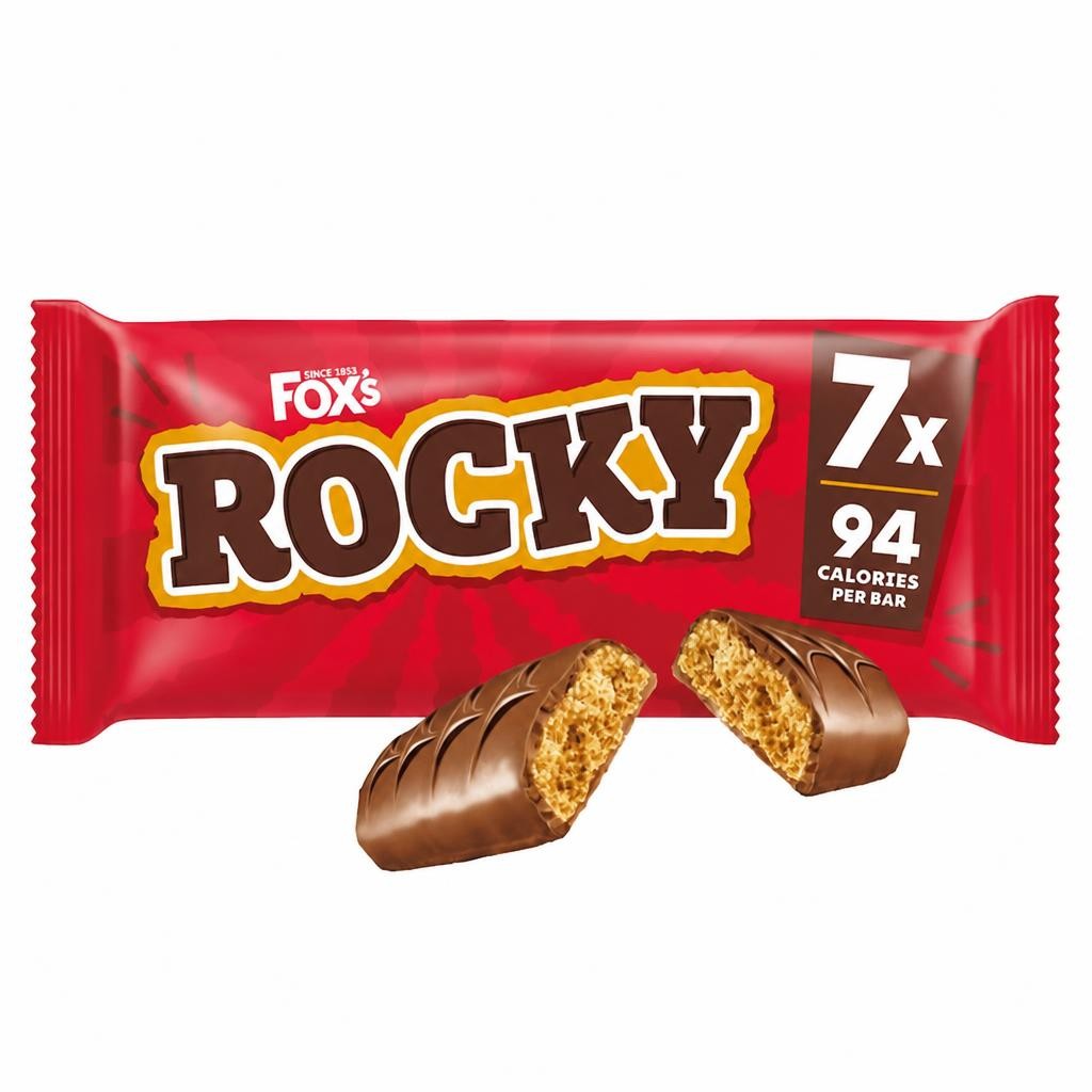 Fox's Biscuits Rocky Original Biscuit Bars Multipack, 7 Pack 133g