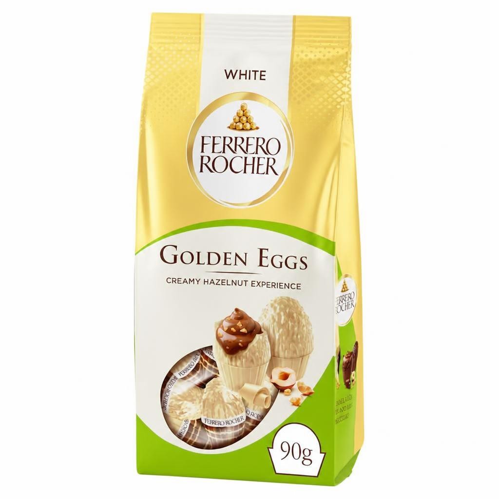 Ferrero Rocher White Chocolate Golden Mini Easter Eggs 90g
