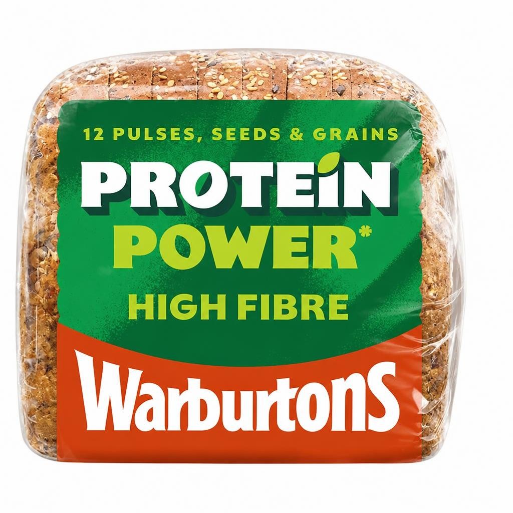 Warburtons 12 Pulses, Seeds & Grains Protein Power Bread 500g