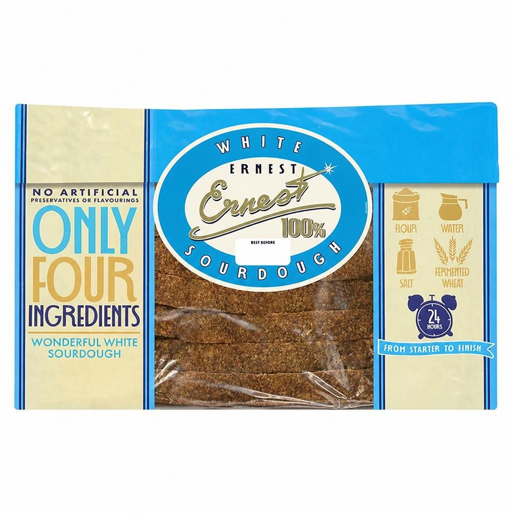 Ernest 450g Sourdough Wonderful 100%  White Bread