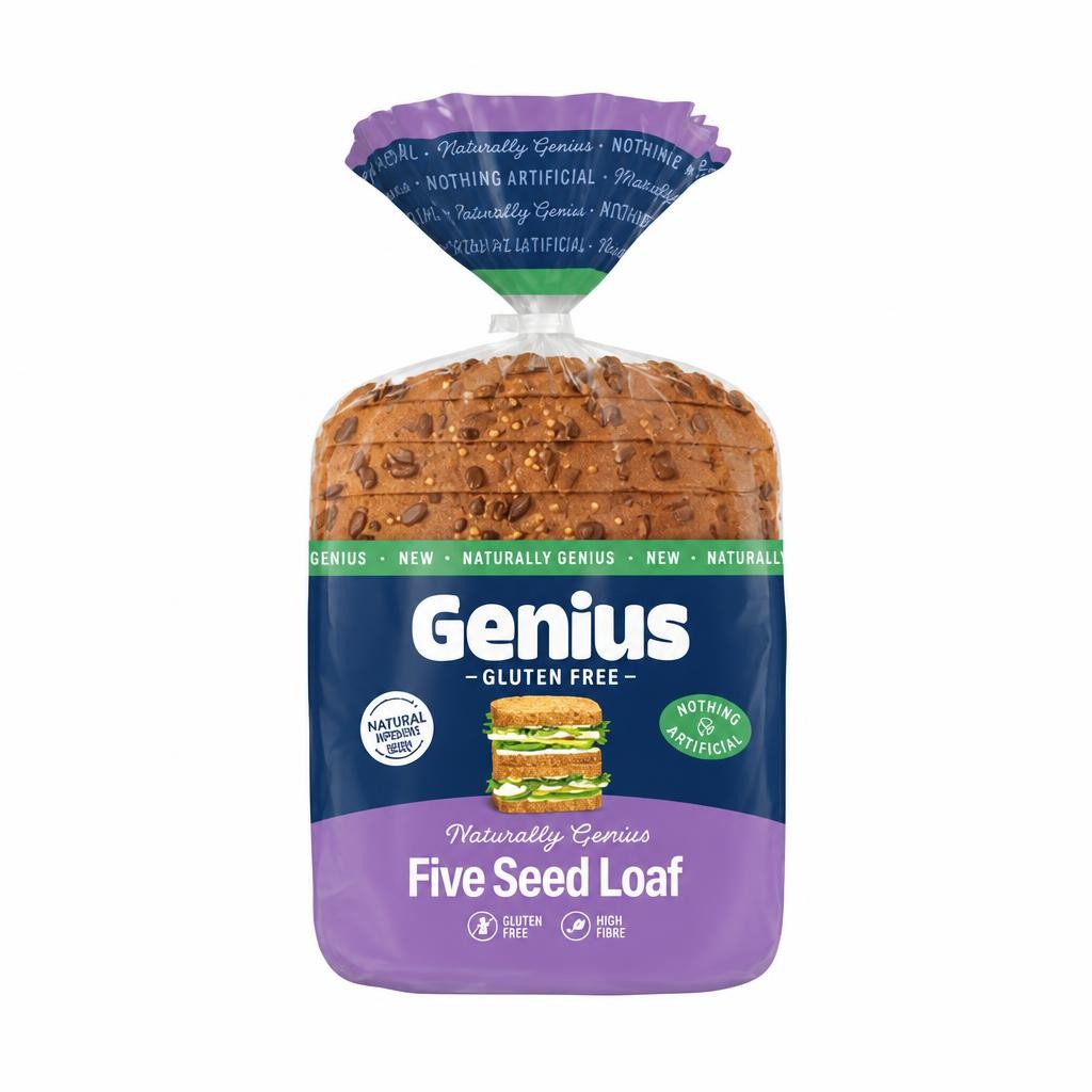 Naturally Genius Gluten Free Five Seed Loaf