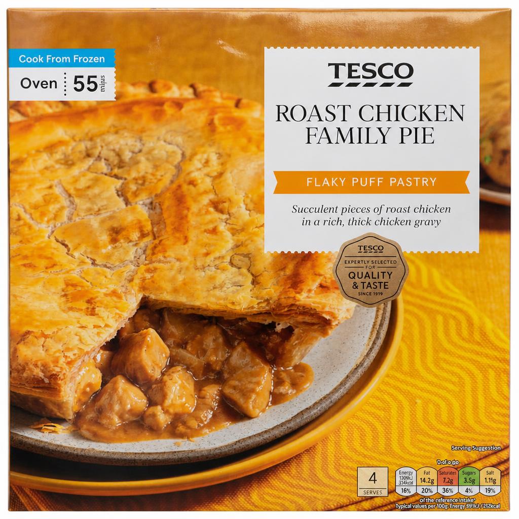 Tesco Roast Chicken Sharing Pie 700g