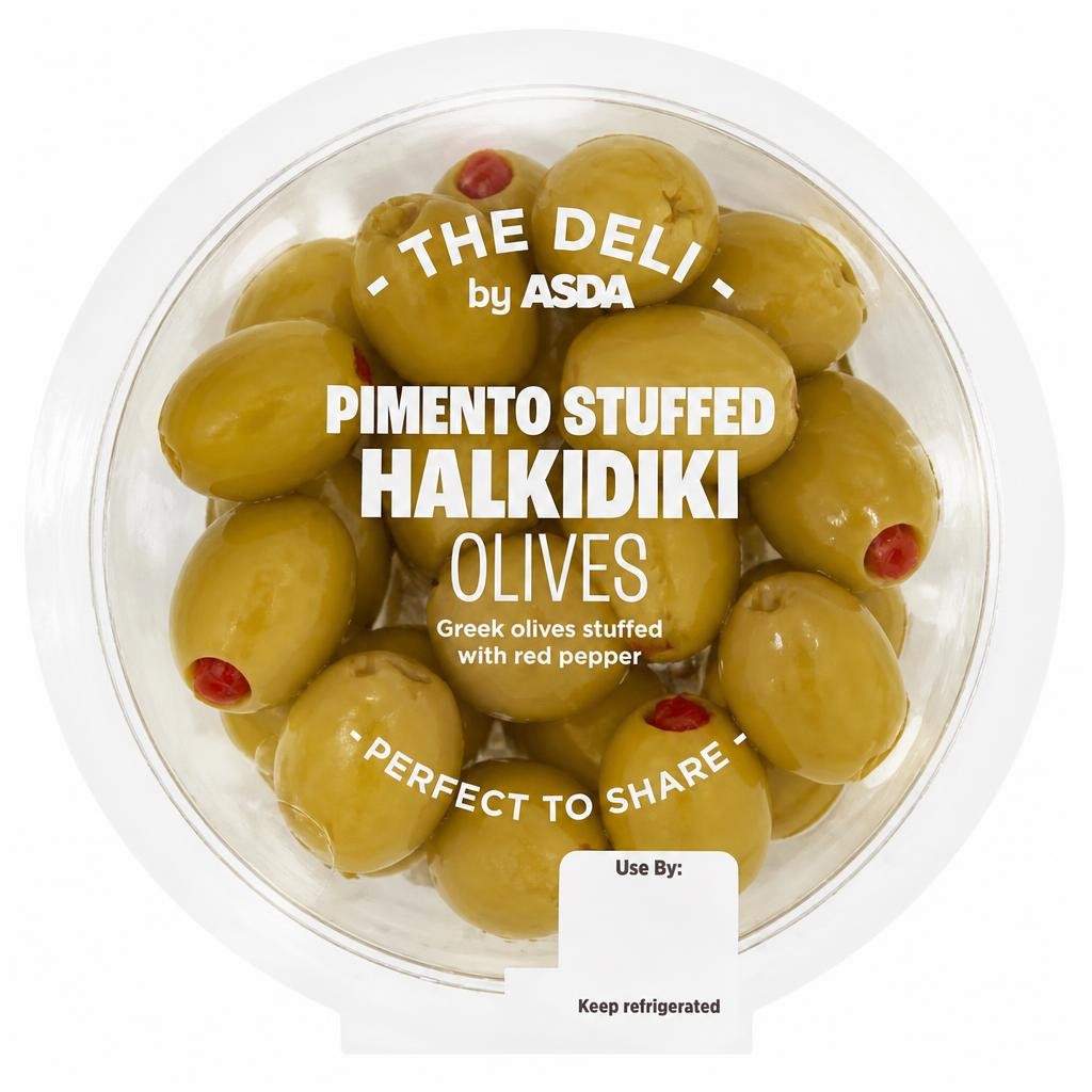 ASDA The Deli Pimento Stuffed Halkidiki Olives 150g
