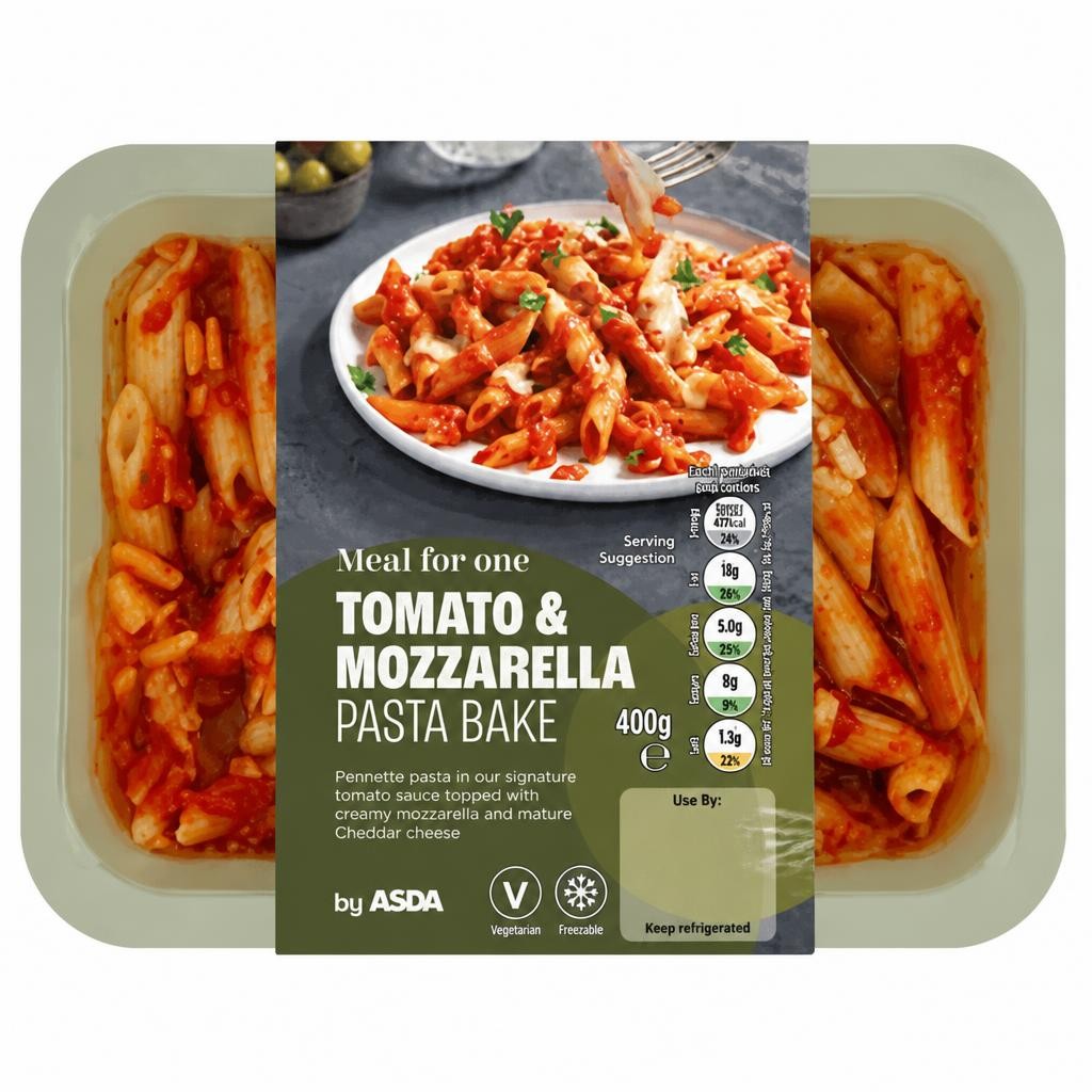 ASDA Tomato & Mozzarella Pasta Bake 400g