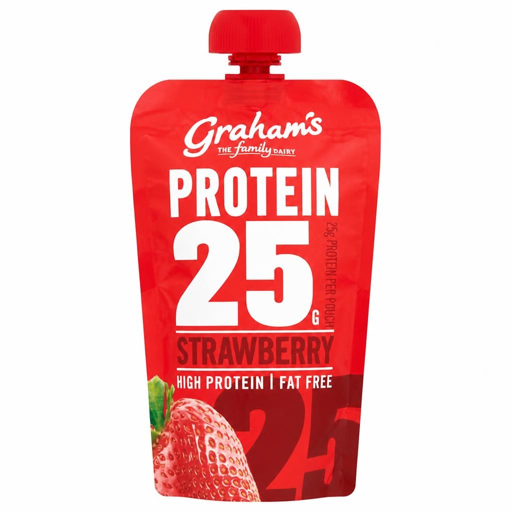 Graham's the Family Dairy Protein 25g Strawberry 200g