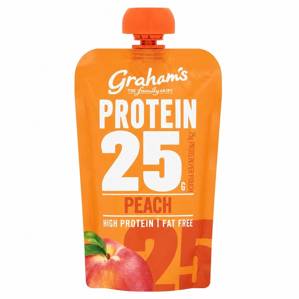 Graham's the Family Dairy Protein 25g Peach 200g