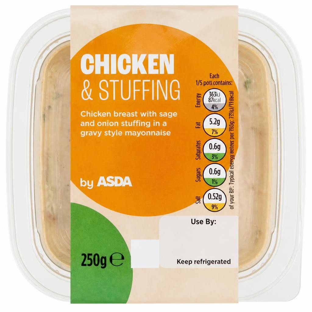 ASDA Chicken & Stuffing 250g