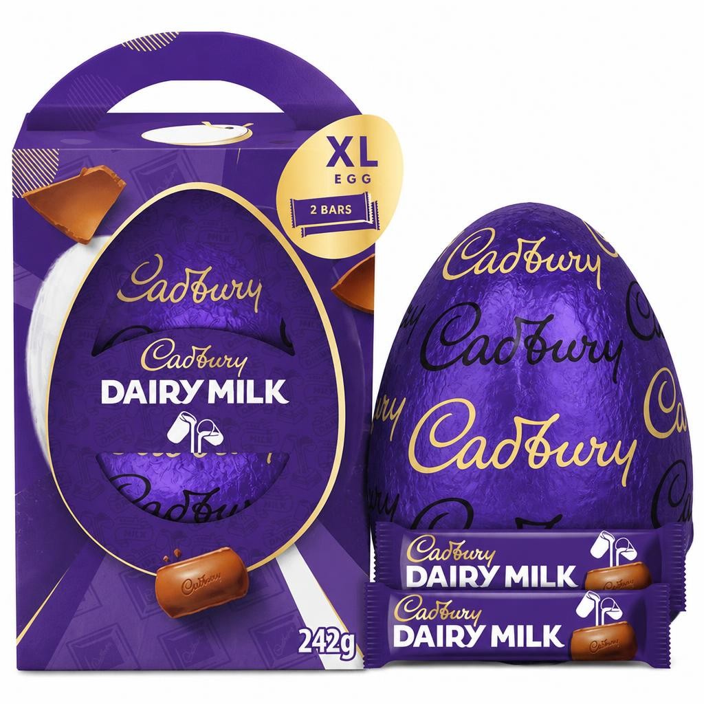 Cadbury Dairy Milk Extra Large Special Gesture Chocolate Easter Egg 242g