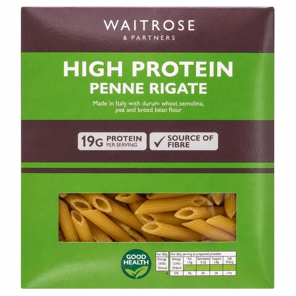 Waitrose High Protein Penne Pasta
