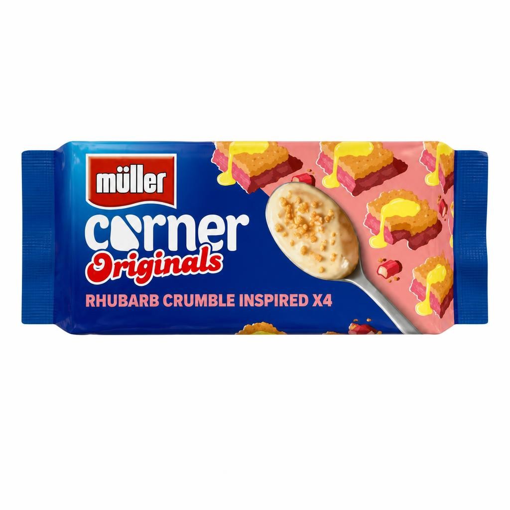 Müller Corner Originals Rhubarb Crumble Yogurt