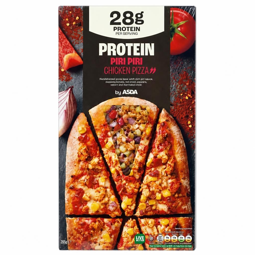 ASDA Protein Piri Piri Chicken Pizza 265g